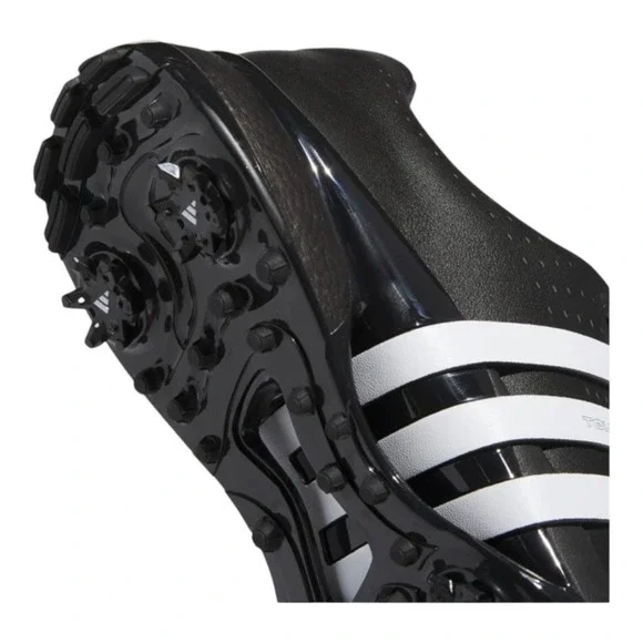 Adidas Tour360 24 IF0250 Men's‎ Golf Shoes, Black/White, Size 9W NEW